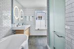 Three ensuite bathrooms